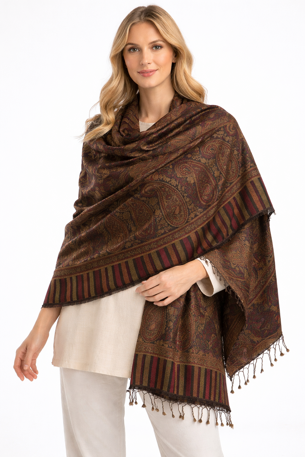 Pashmina Kavya Cobre