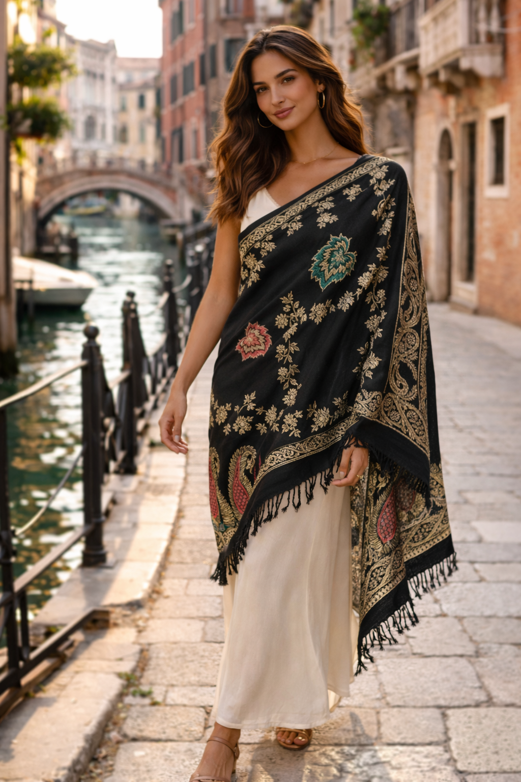 Pashmina Ébano