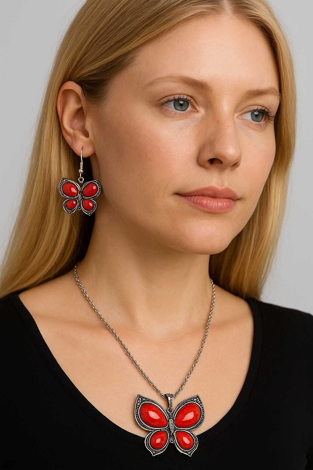 Set Mariposa y Coral