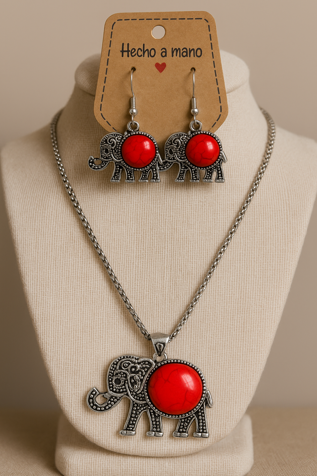 Set Elefante y Coral