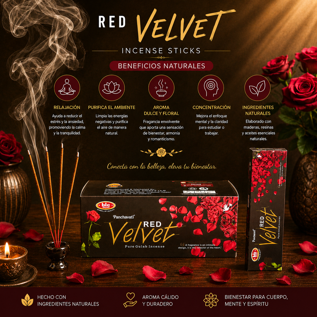 Incienso Premiun Red Velvet