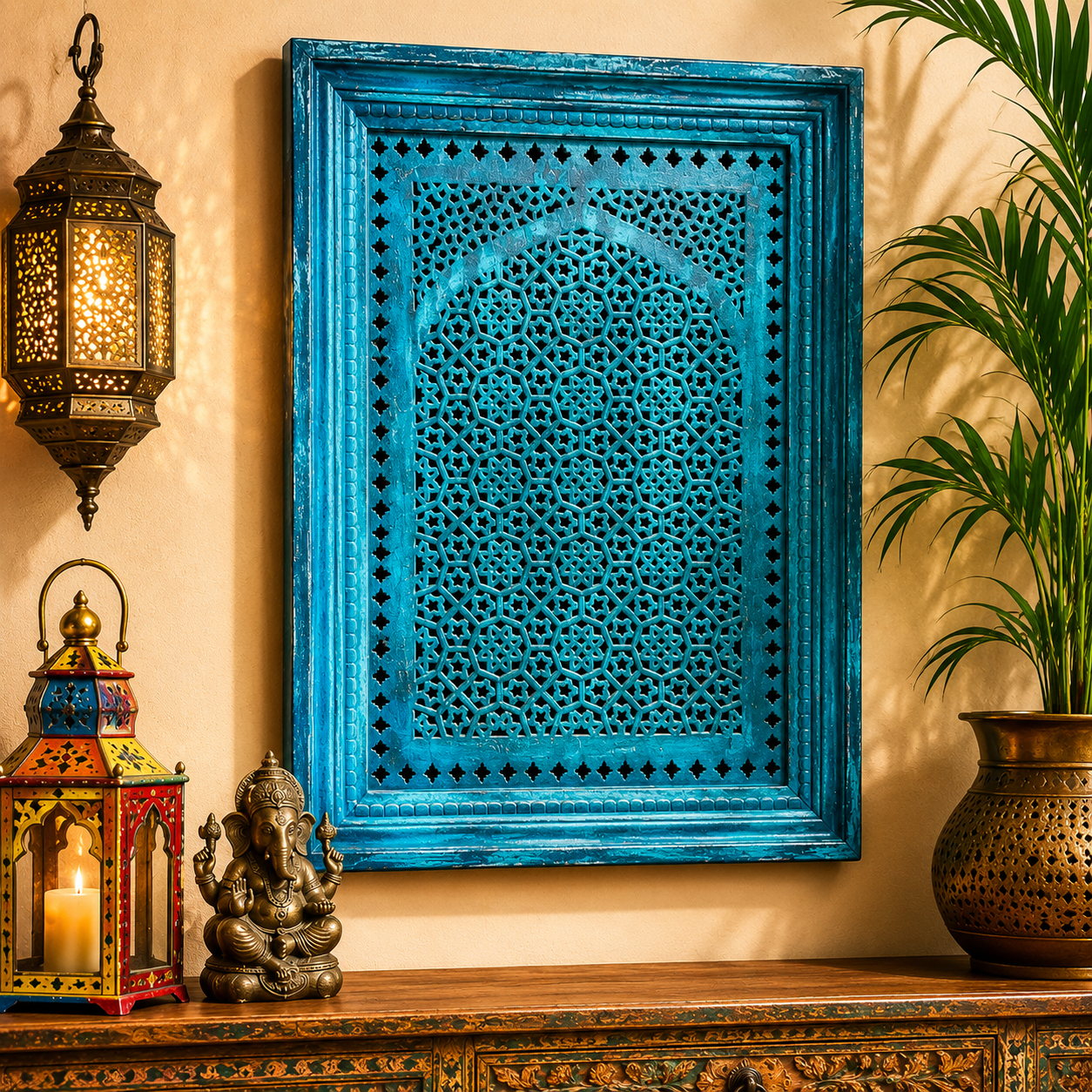 Panel Mándala Boho Oriental