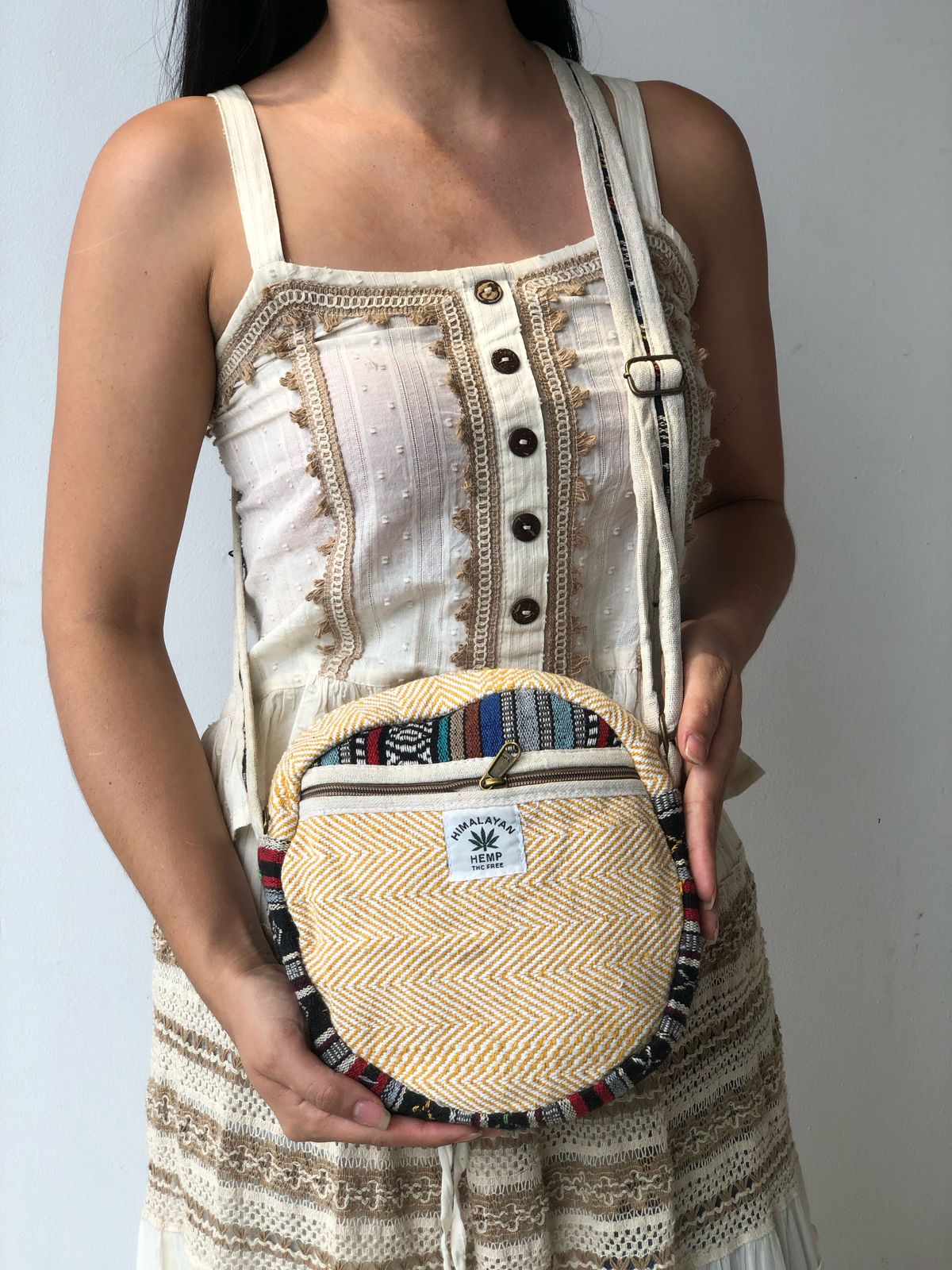 Bolso Redondo Grande Hemp BG-26