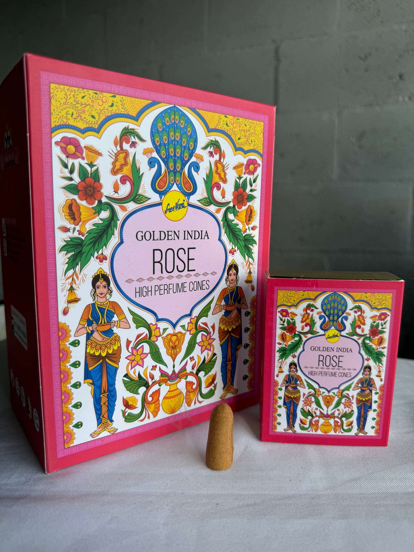 Cono Back Flow Masala Rosa x 10 Conos