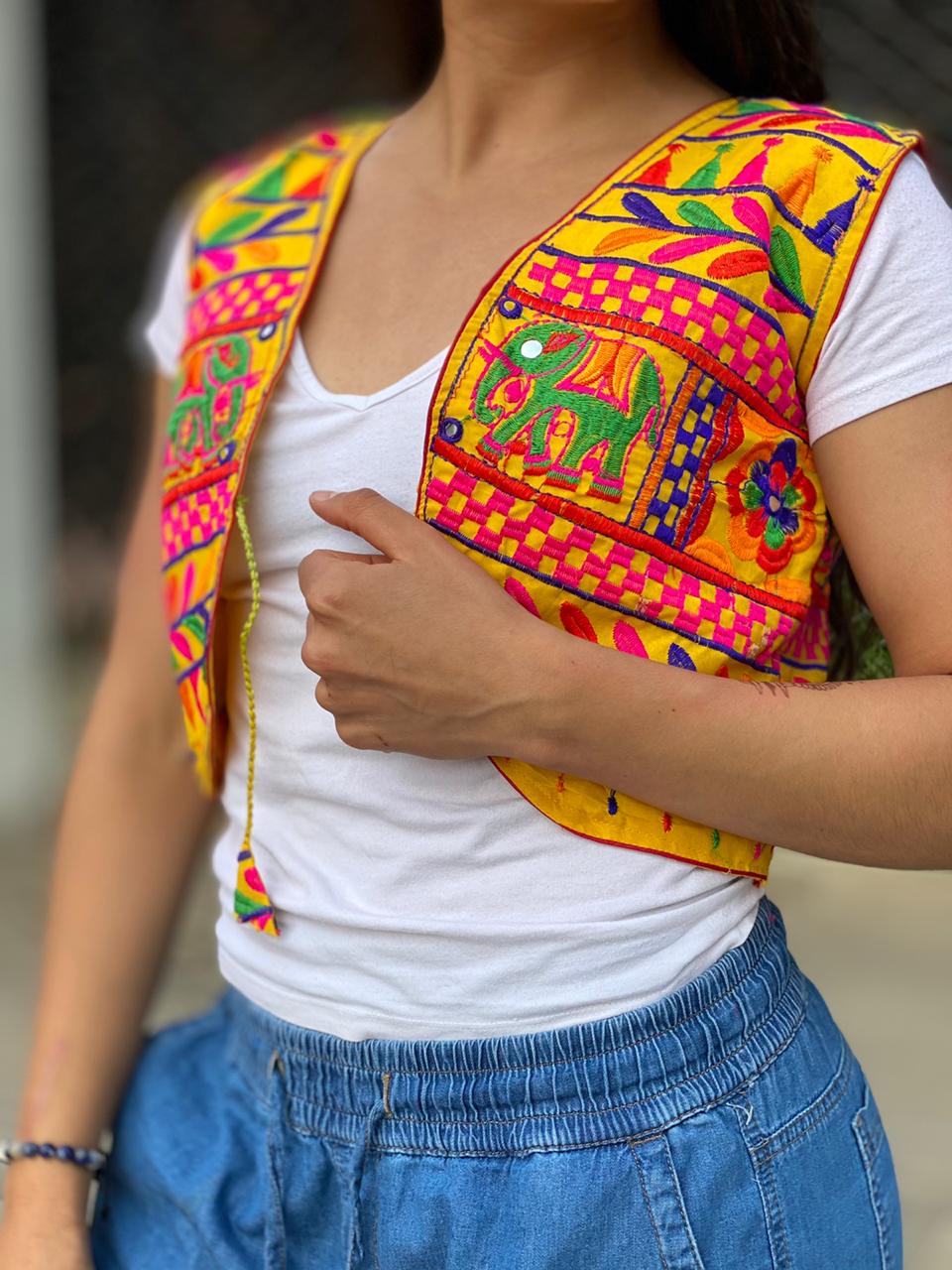 Chaleco Nessy Oriental #14 PPM25 - BOUTIQUE DE LA INDIA