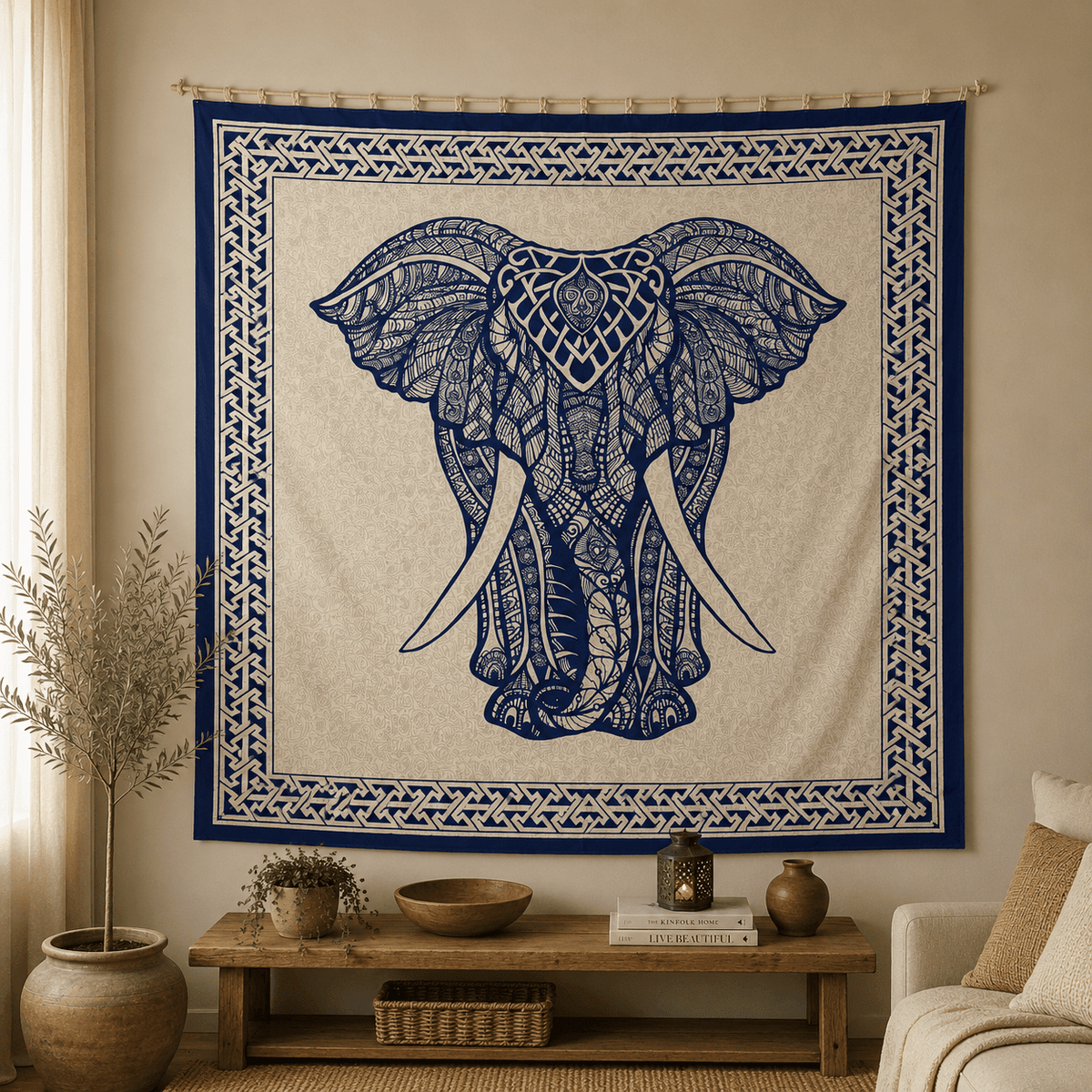 Telas decorativas con Mándalas - BOUTIQUEDELAINDIA