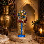 Escultura Faraón Menes del Nilo con compartimiento - BOUTIQUEDELAINDIA