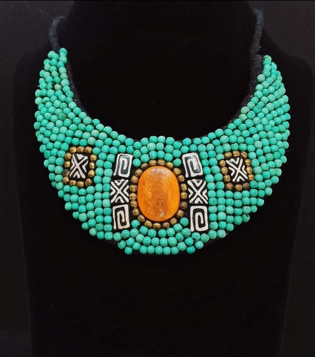 Handcrafted Indian Lemon Necklace