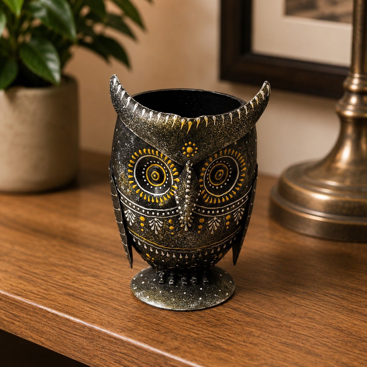 Búho Anika de la Sabiduría Celestial - BOUTIQUEDELAINDIA