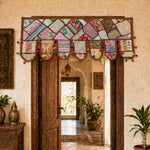 Cenefa India Pushkar Pastel con Patchwork Floral
