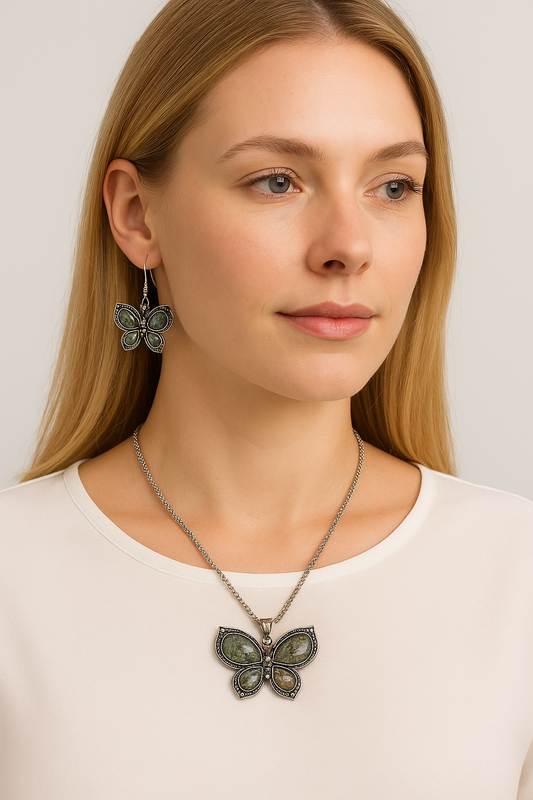 Set Mariposa y Concha de Abulón