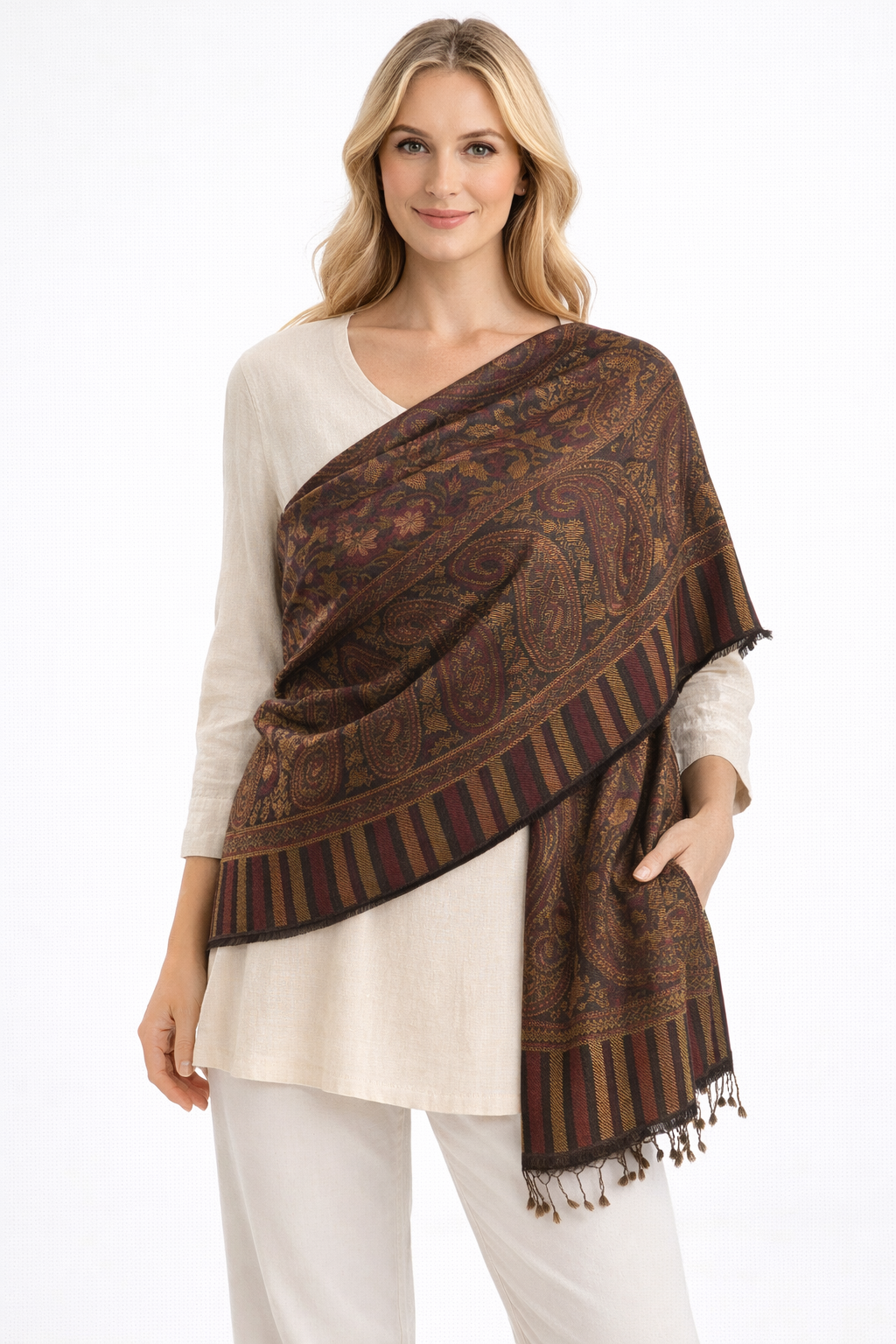 Pashmina Kavya Cobre