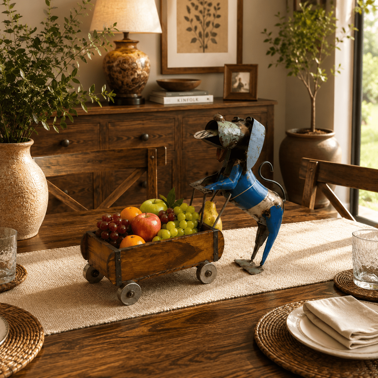 Carretilla de la Primavera en el Valle de Cachemira - BOUTIQUEDELAINDIA