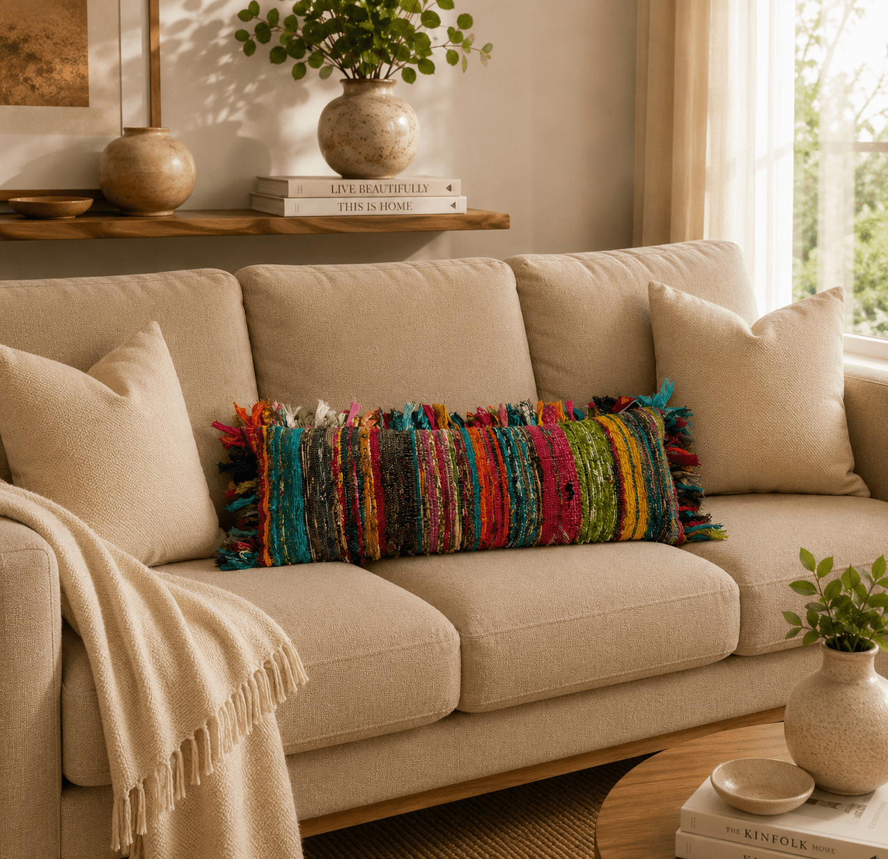 Cojín Durri Rectangular - R80 - BOUTIQUEDELAINDIA