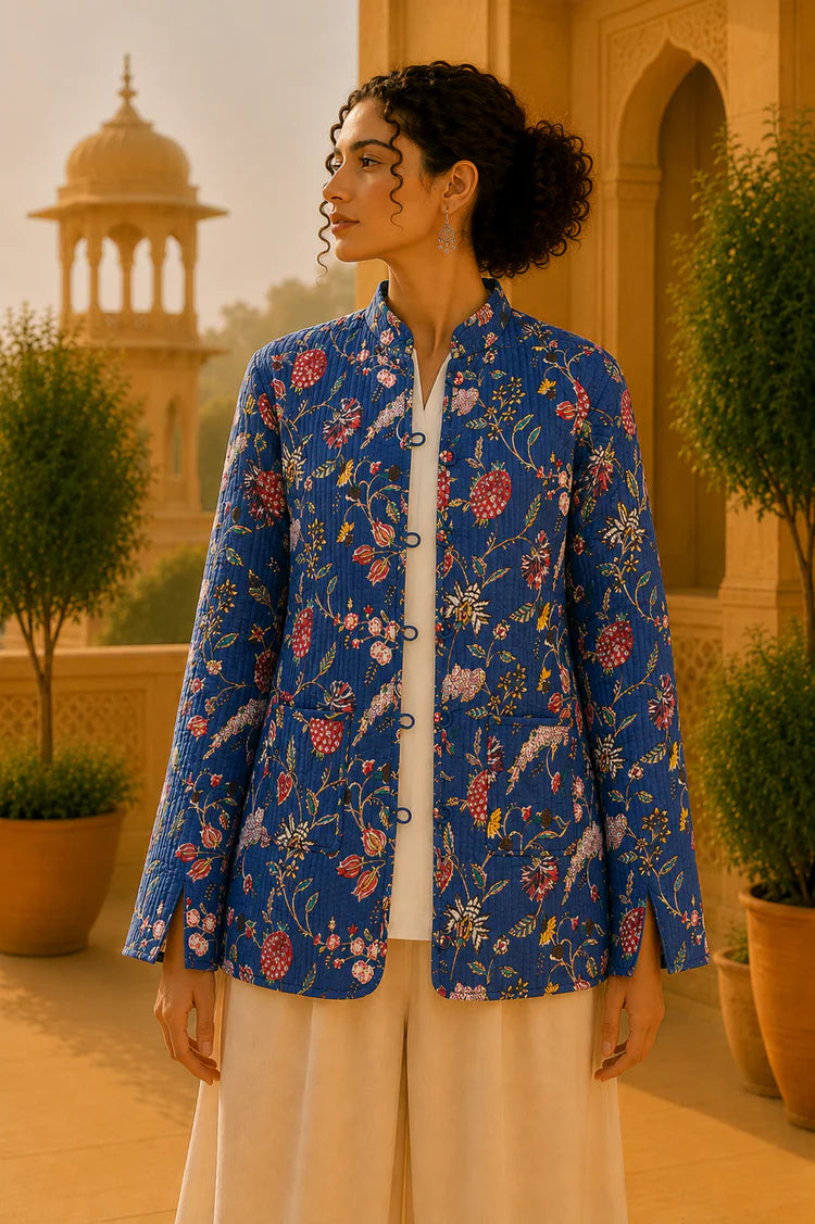 Chaqueta Doble Faz Paraíso Nocturno