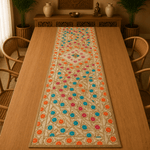 Camino de Mesa Rombos Florales - BOUTIQUEDELAINDIA