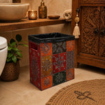 Papelera Decorativa Jardines Imperiales de Udaipur - BOUTIQUEDELAINDIA