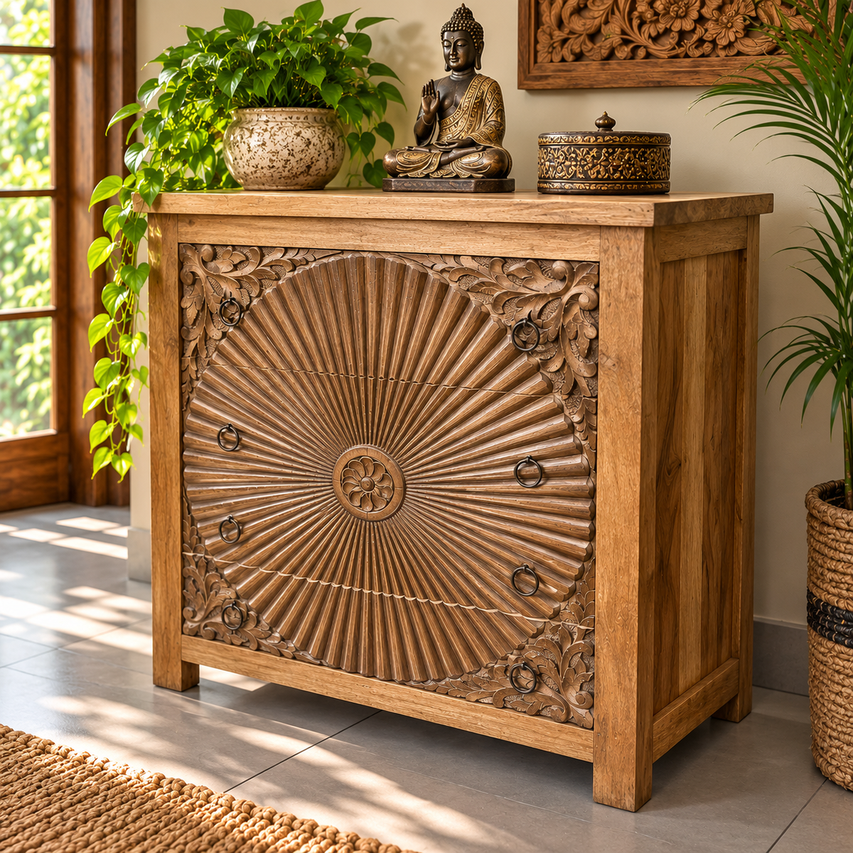 Muebles de Madera Importados de la India - BOUTIQUEDELAINDIA