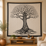 Tela Decorativa Mandala de Algodón - BOUTIQUEDELAINDIA