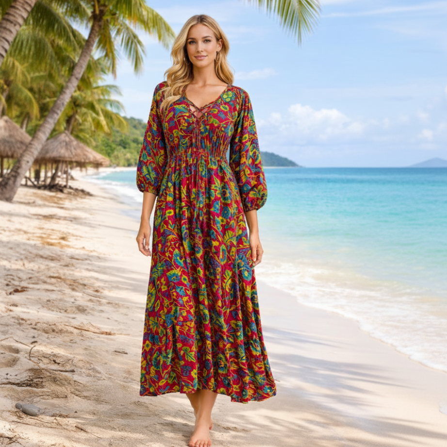 Vestido Radhe DR-50-1 - BOUTIQUEDELAINDIA