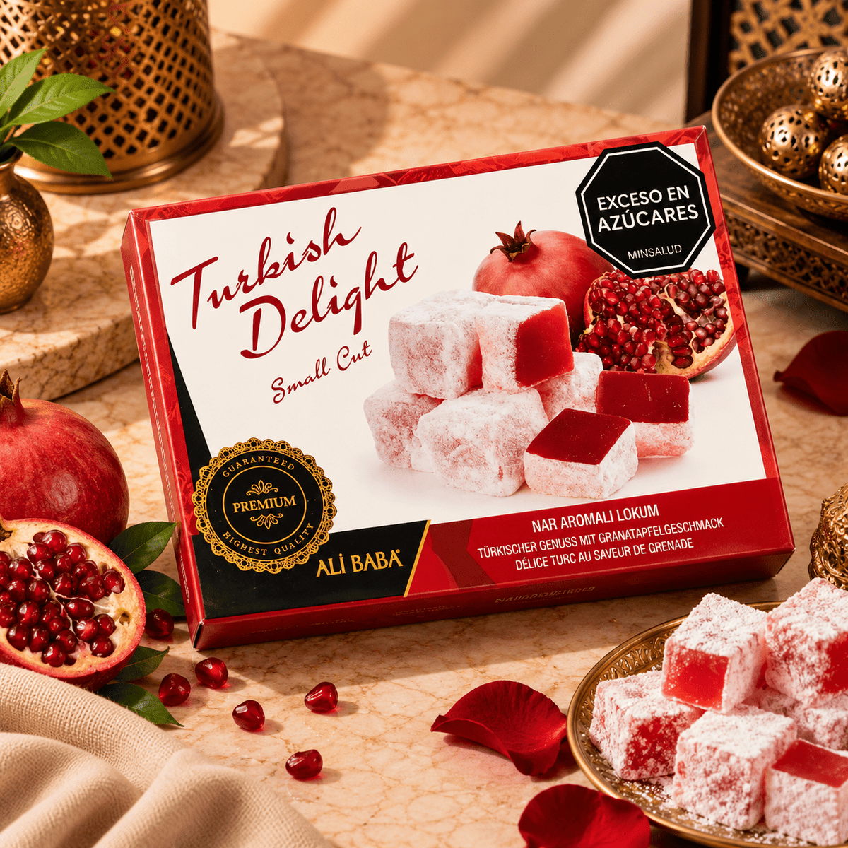 Delicia Turca - Delicias Turcas Granada Small Cut – Ali Baba - BOUTIQUEDELAINDIA