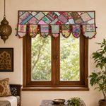 Cenefa India Pushkar Pastel con Patchwork Floral