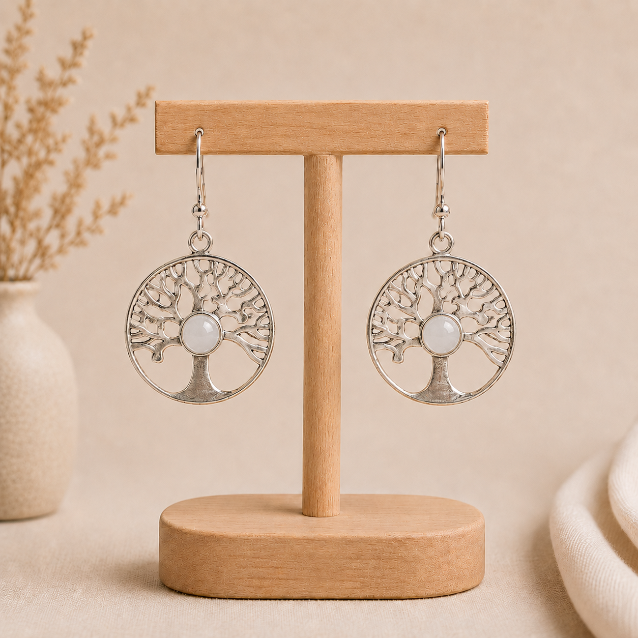 Aretes Árbol de la Vida Celestial