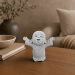 Figura Decorativa Monje Mudita Alegría y Gratitud - BOUTIQUEDELAINDIA