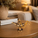 Figura Decorativa Mini Lámpara de Aladino Noor Morada - BOUTIQUEDELAINDIA