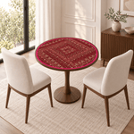 Centro de Mesa Circular Padma Rani Fucsia - BOUTIQUEDELAINDIA