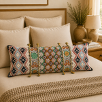 Cojín Mandovi - R80 con Detalles Artesanales - BOUTIQUEDELAINDIA