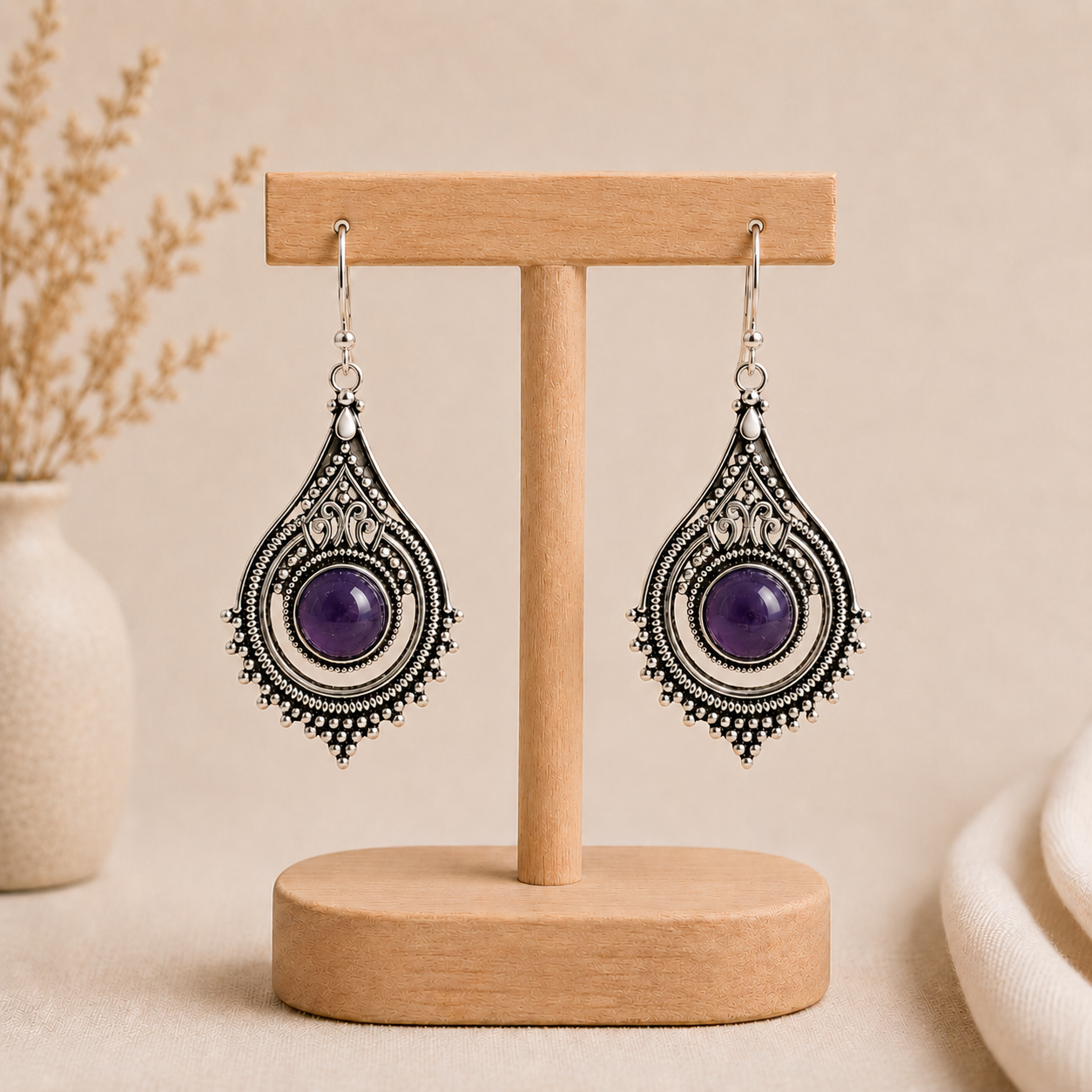 Aretes Lágrima Real