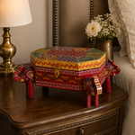 Joyero o Caja Decorativa Gaja Rangoli - BOUTIQUEDELAINDIA