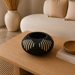 Canasto, Jarrón Werrengue, Artesanía Colombiana - BOUTIQUEDELAINDIA