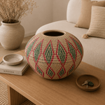 Canasto Werrengue Ritmo de la Selva Artesanal - BOUTIQUEDELAINDIA