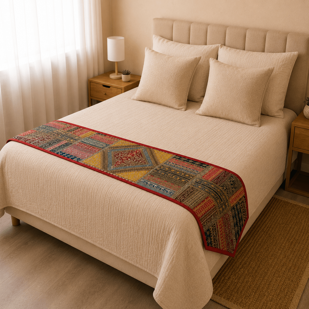 Centro de mesa Pie de cama Hindú - BOUTIQUEDELAINDIA