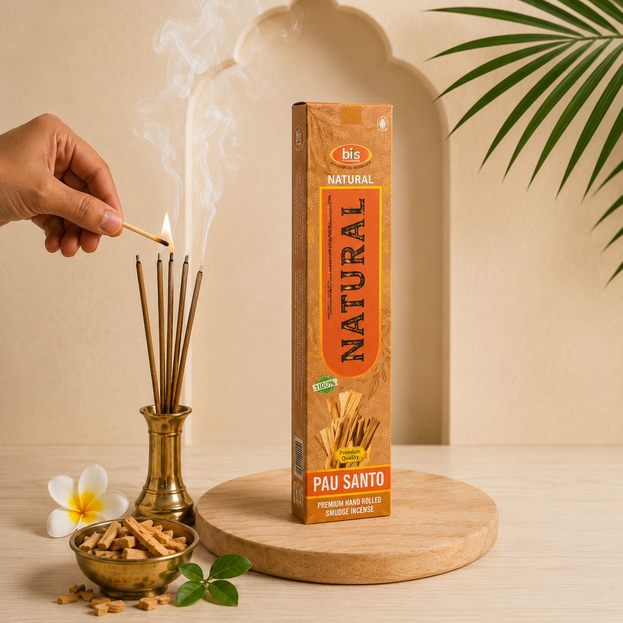 Incienso Bic Natural Palo Santo PPM5.4K