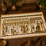 Papiro egipcio, jeroglíficos, arte egipcio, decoración egipcia - BOUTIQUEDELAINDIA