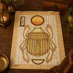 Papiro egipcio, jeroglíficos, arte egipcio, decoración egipcia - BOUTIQUEDELAINDIA