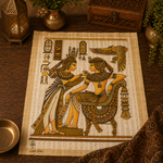 Papiro egipcio, jeroglíficos, arte egipcio, decoración egipcia - BOUTIQUEDELAINDIA