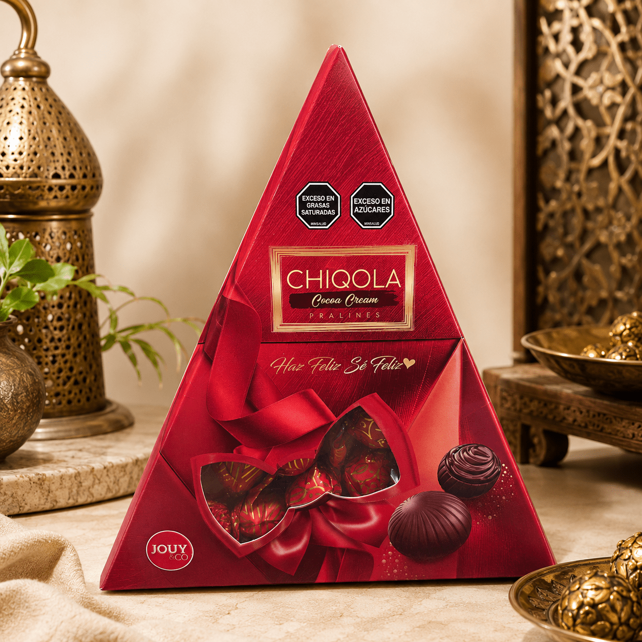 Chocolate Turco Chiqola Cocoa Cream Pralines 110 g - BOUTIQUEDELAINDIA