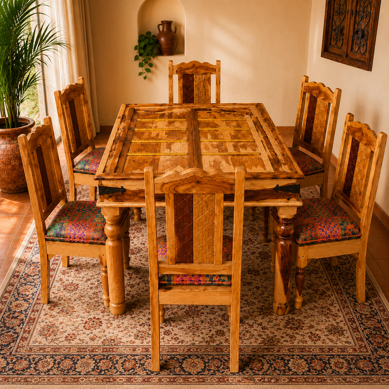 Set Comedor Imperial Puertas del Maharajá