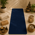 Mat de Yoga Shanti con Estuche incluido - Azul - BOUTIQUEDELAINDIA