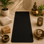 Mat de Yoga Shanti con Estuche incluido - Negro - BOUTIQUEDELAINDIA