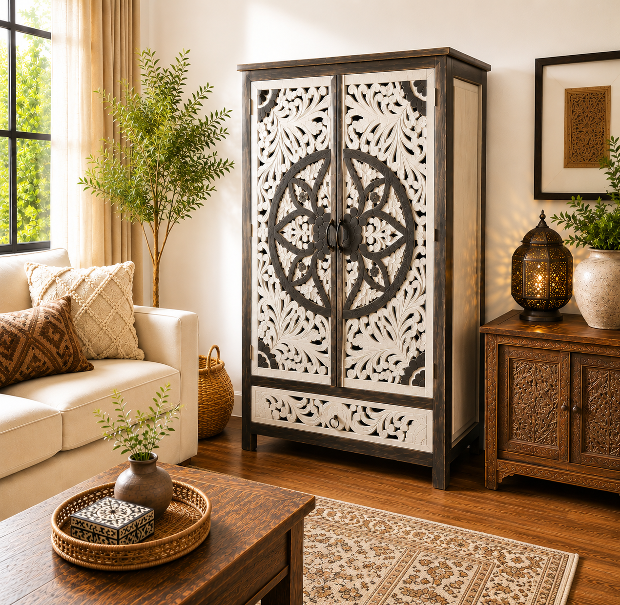 Closet Oriental Vintage Flor de Loto