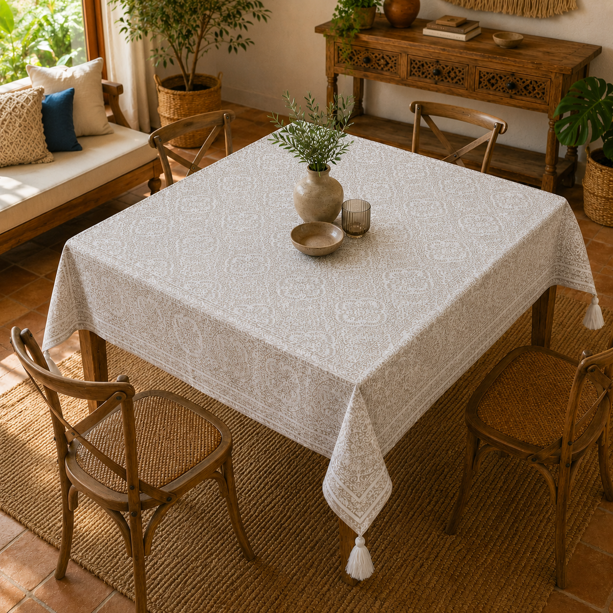 Mantel Oasis Marfil