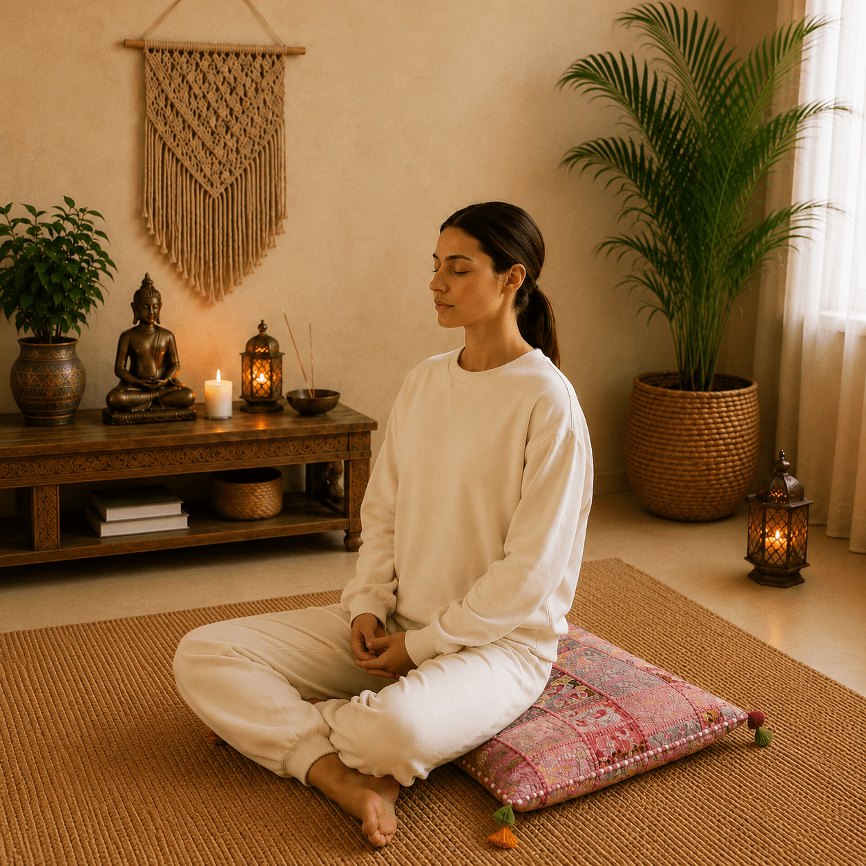 Cojín Zen Maharani - BOUTIQUEDELAINDIA