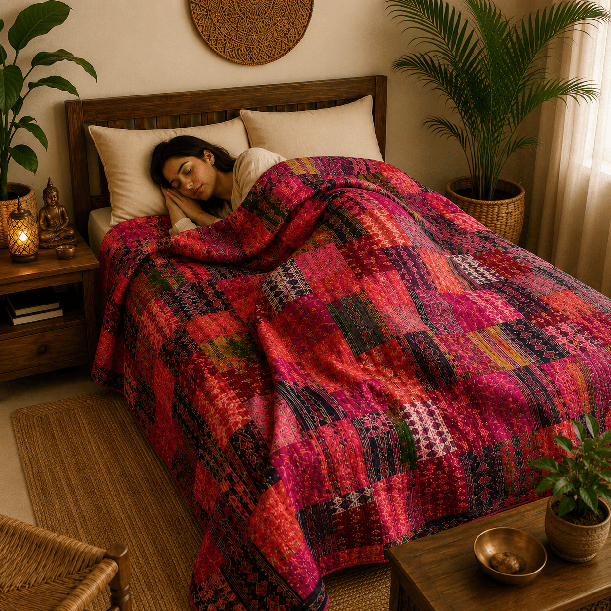 Cubrecama Ishani - BOUTIQUEDELAINDIA