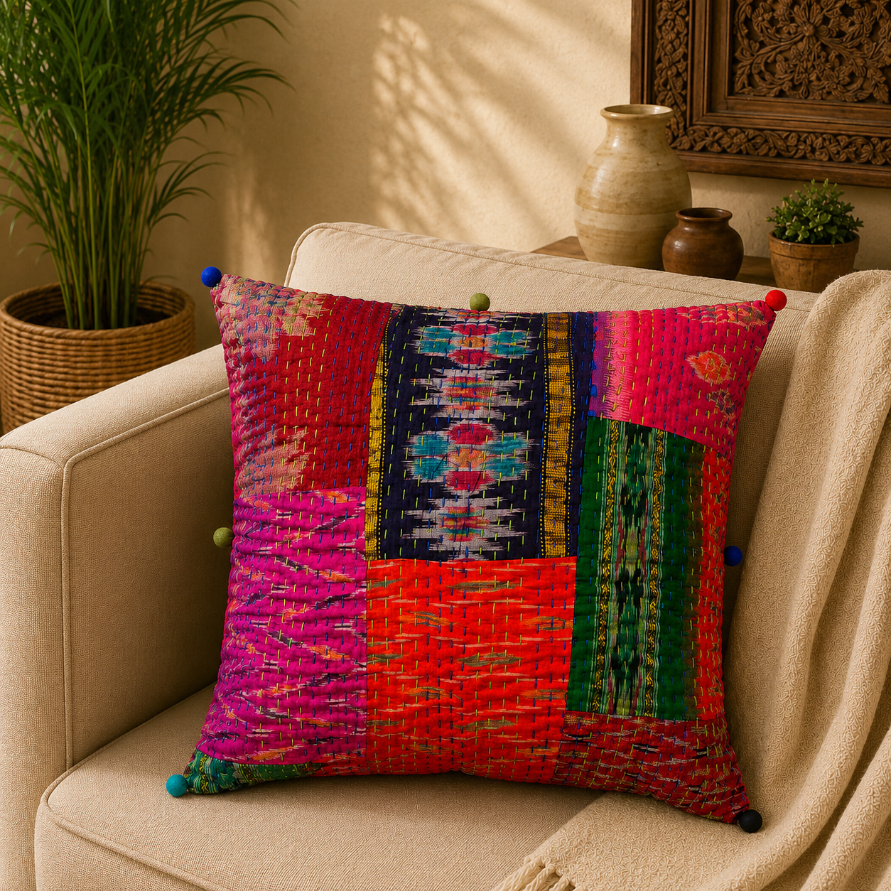 Cojín Siya - BOUTIQUEDELAINDIA