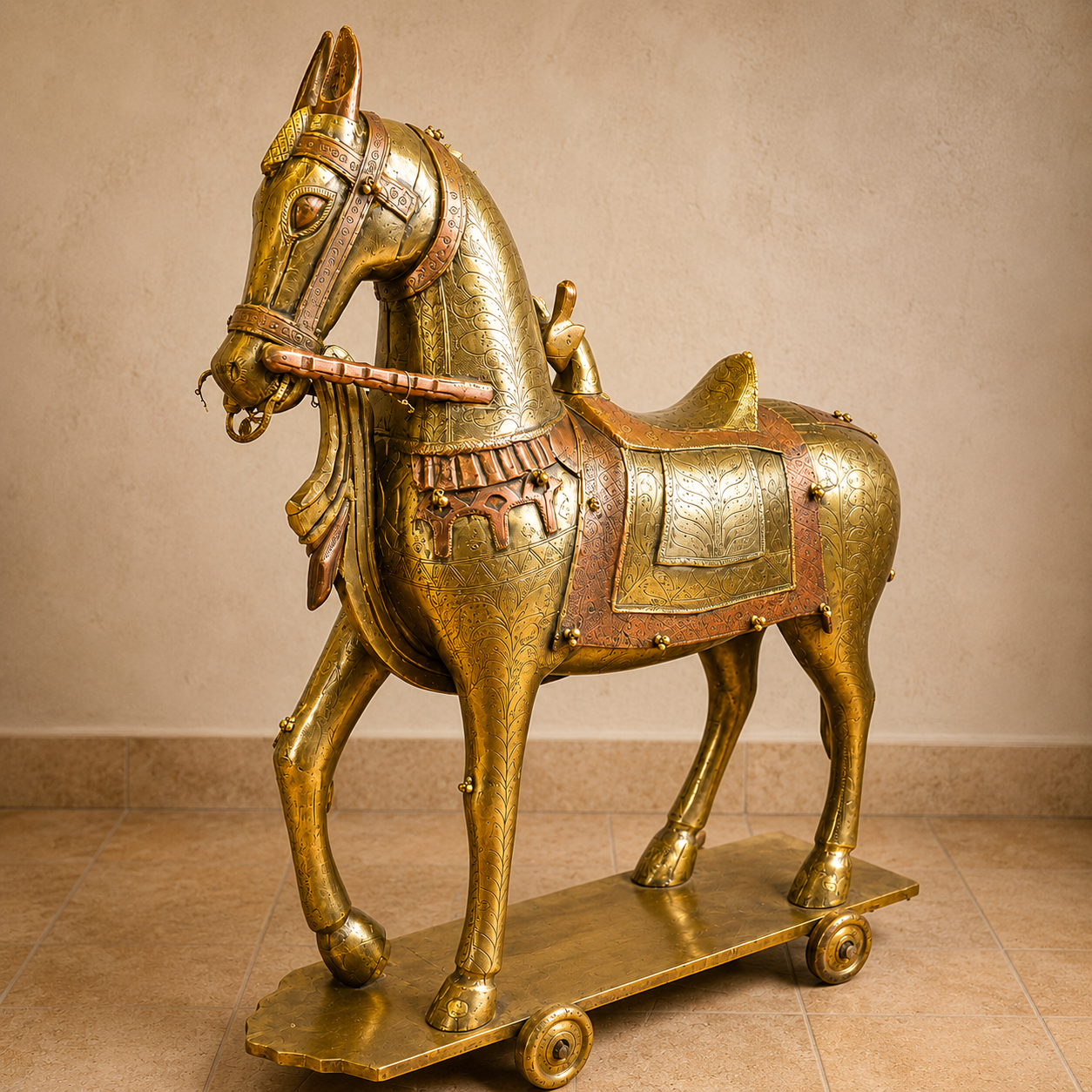 Caballo Imperial Tallado a Mano